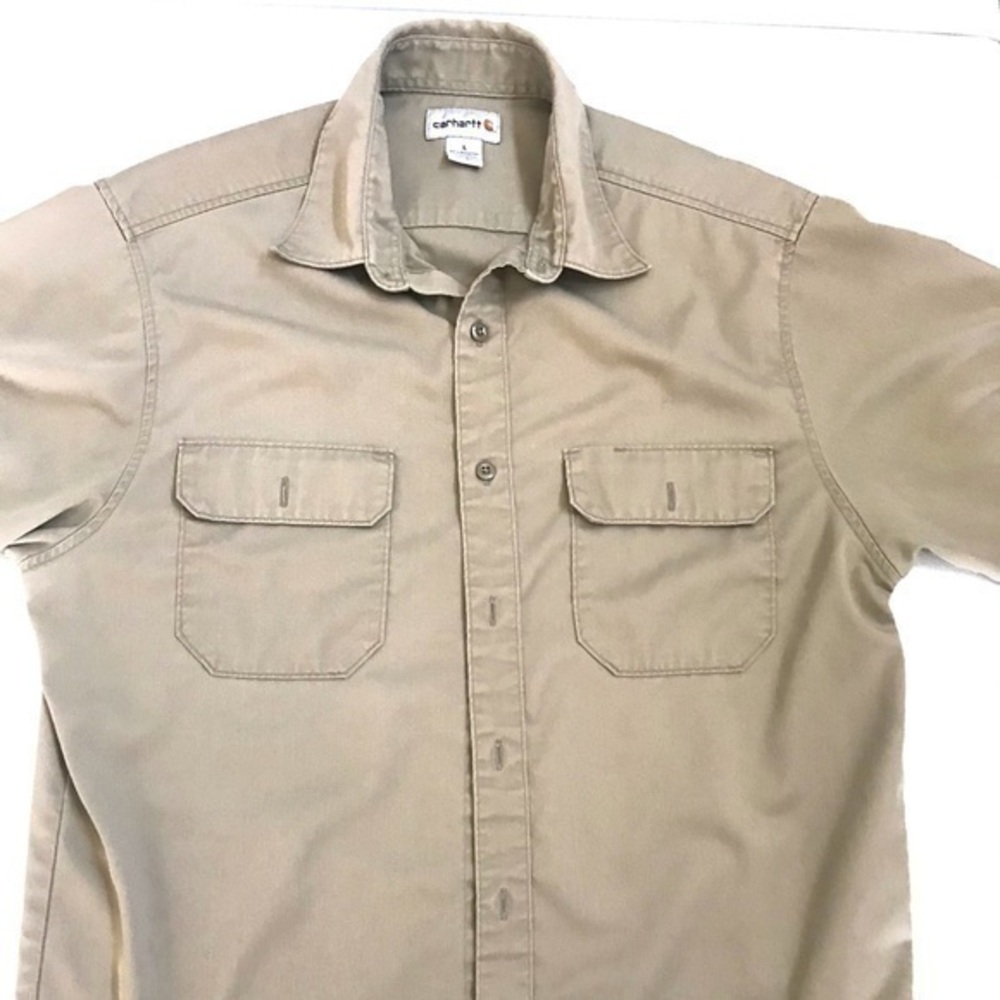 Carhartt Men's Button-Down Shirt Size Large